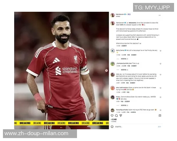 斯洛特谈萨拉赫候补：我有许多优异的球员，这不是简单的决议